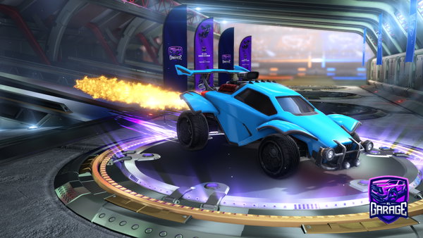 A Rocket League car design from ayobaoneverything