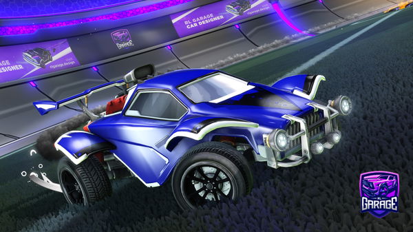 A Rocket League car design from Fennec__18