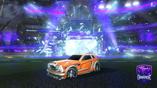 A Rocket League car design from Itsammybby
