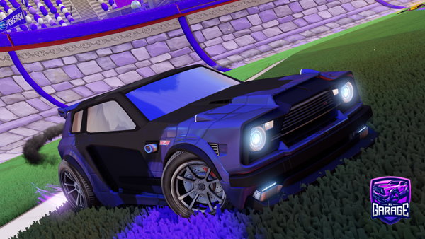 A Rocket League car design from canela13