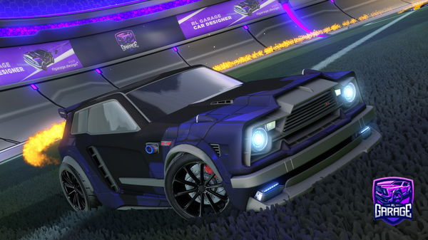 A Rocket League car design from Nrx_luki