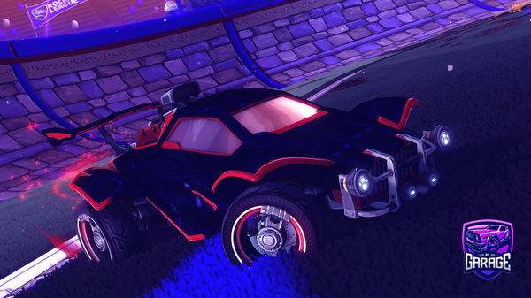 A Rocket League car design from Crazy_Cars