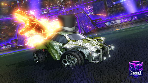 A Rocket League car design from SennB16