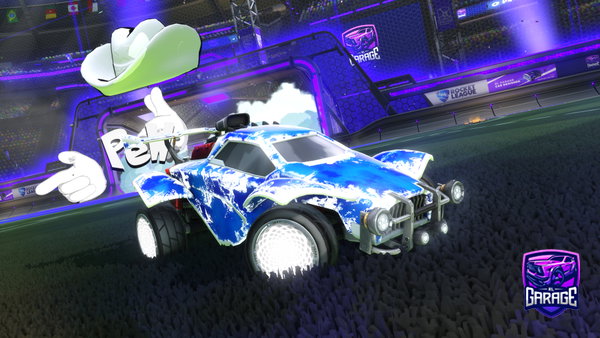 A Rocket League car design from mats1