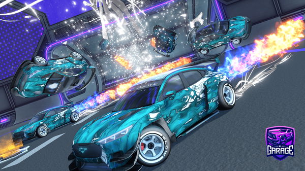 A Rocket League car design from VonSemog