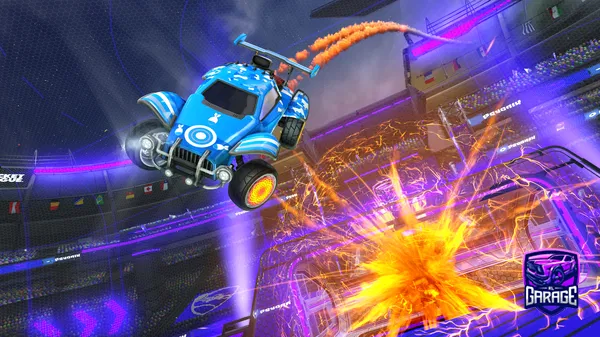 A Rocket League car design from Benzzy225