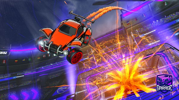 A Rocket League car design from Kingkaram693781