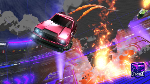 A Rocket League car design from elloimfrost