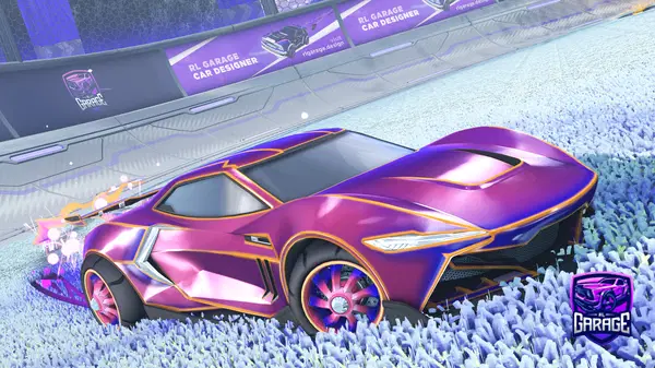 A Rocket League car design from NVGGET