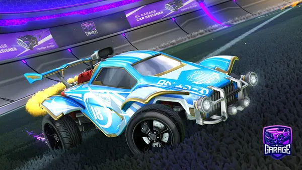 A Rocket League car design from cartermcg229