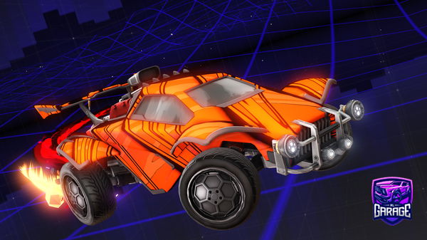 A Rocket League car design from crazyowin1
