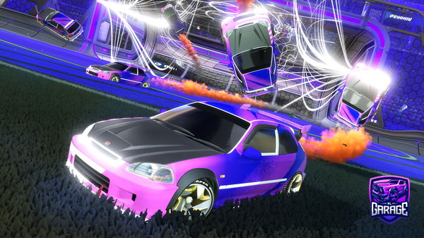 A Rocket League car design from ludwz