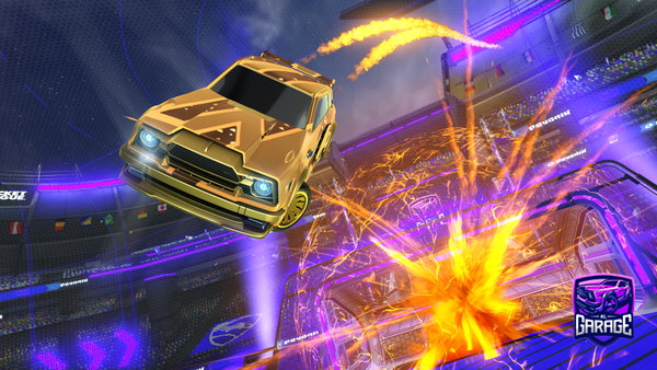 A Rocket League car design from gamer1215