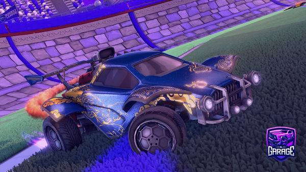 A Rocket League car design from TheJWest