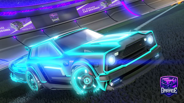 A Rocket League car design from AngryPotato2