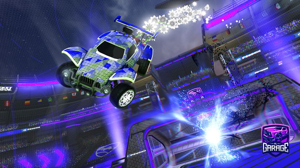 A Rocket League car design from mentogang