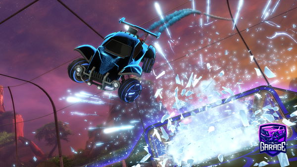 A Rocket League car design from stuckilivio