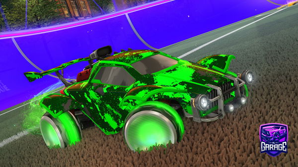 A Rocket League car design from Capybara_RL