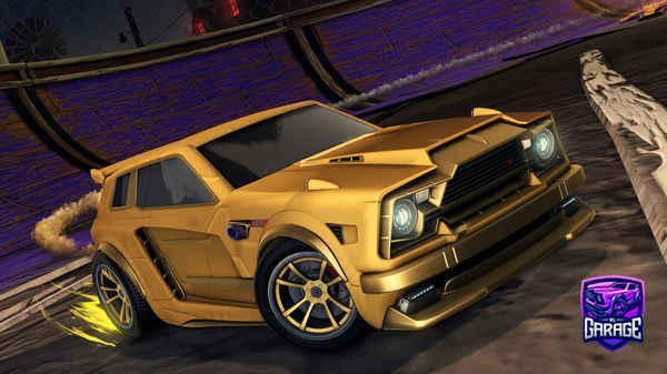 A Rocket League car design from ItzPhoenixAu