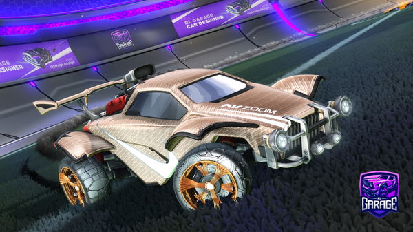 A Rocket League car design from RavenWithaJ