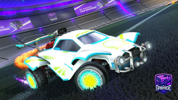 A Rocket League car design from PepperNoMint