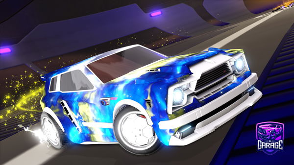 A Rocket League car design from freakojayden