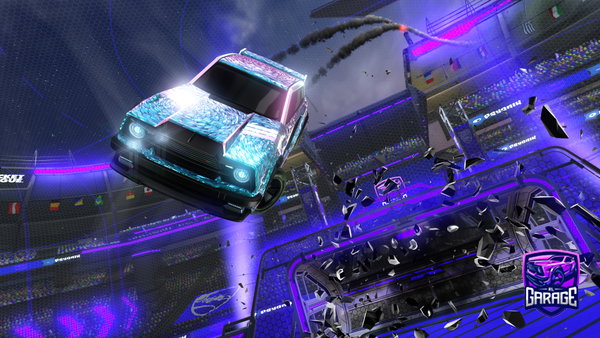 A Rocket League car design from lightskinBBC