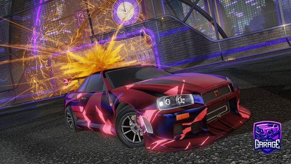 A Rocket League car design from ripe81836