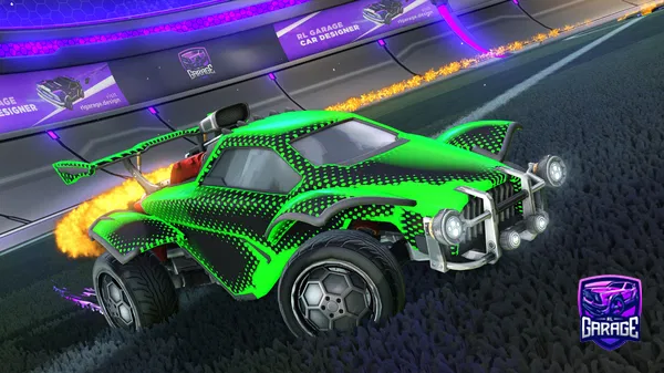 A Rocket League car design from IAmCooked999