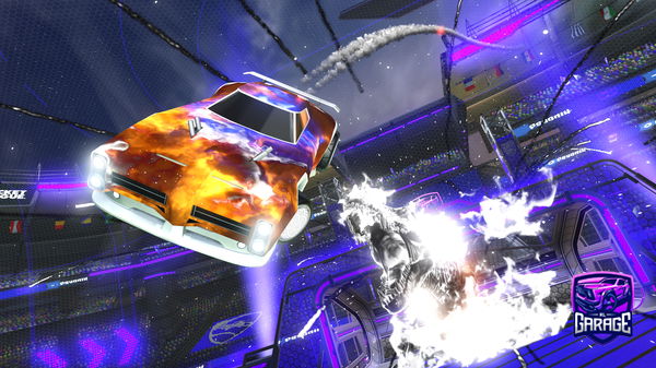 A Rocket League car design from rocketleagueMixam746