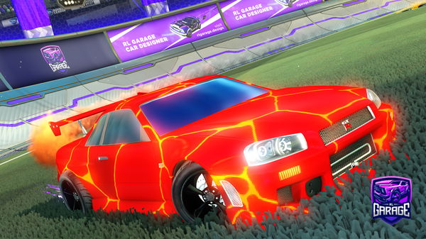 A Rocket League car design from brown_charizard