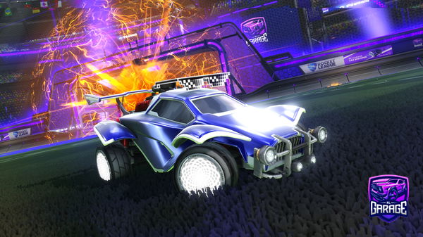 A Rocket League car design from Harrybaseball33