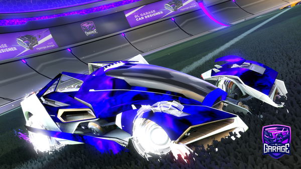 A Rocket League car design from HamGod