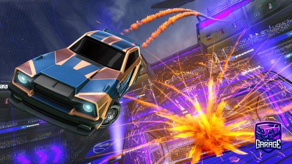 A Rocket League car design from Kyl16