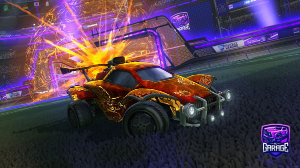 A Rocket League car design from MysticalCow7568