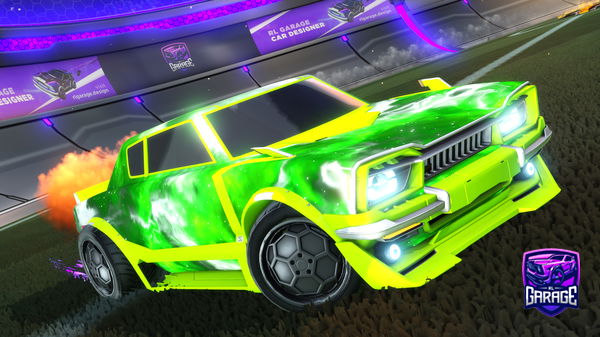 A Rocket League car design from Josefzane