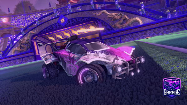 A Rocket League car design from Baviscoop