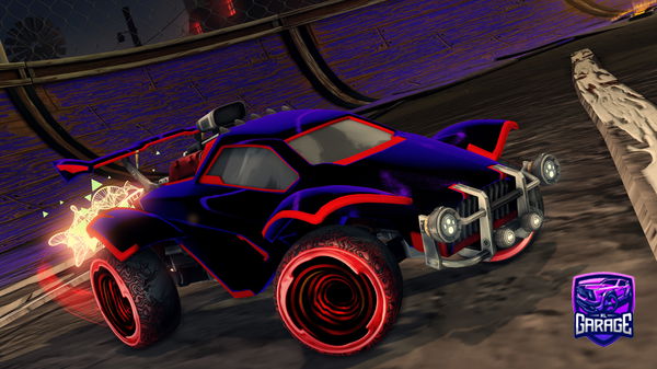 A Rocket League car design from Elcatrachote-ps