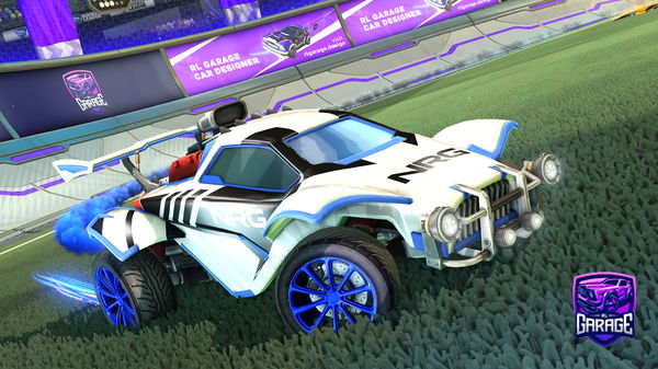 A Rocket League car design from Dimitri_Pulls15