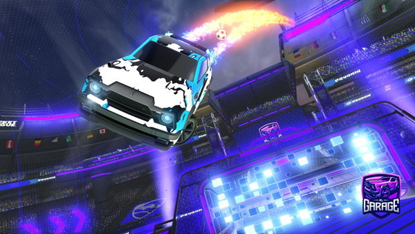 A Rocket League car design from crazyxz