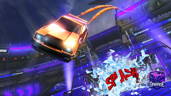 A Rocket League car design from jxshonrlyt