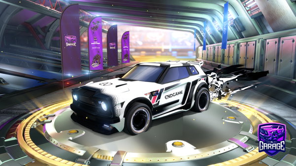 A Rocket League car design from Bas1K