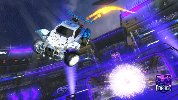 A Rocket League car design from n1am