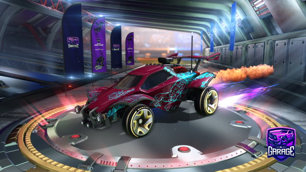 A Rocket League car design from Pazzurdo_