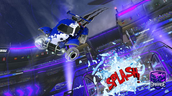 A Rocket League car design from IndigoCaptain