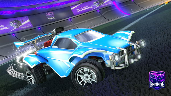 A Rocket League car design from StillGalactical