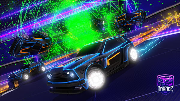 A Rocket League car design from munchy