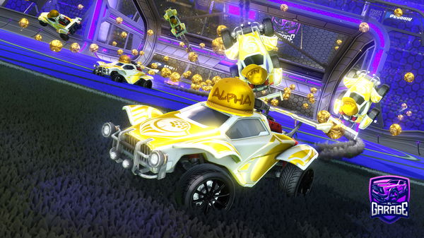 A Rocket League car design from Iyricstrap