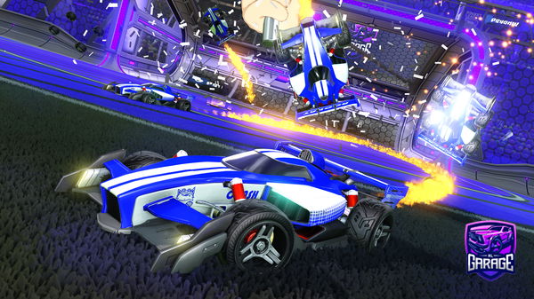 A Rocket League car design from gabriloco84