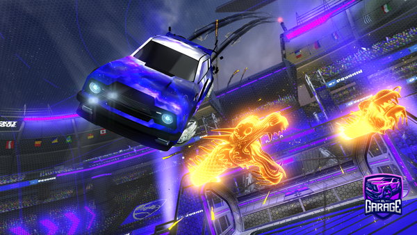 A Rocket League car design from smokey106747